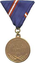 Wehrdiensterinnerungsmedaille - Bronze