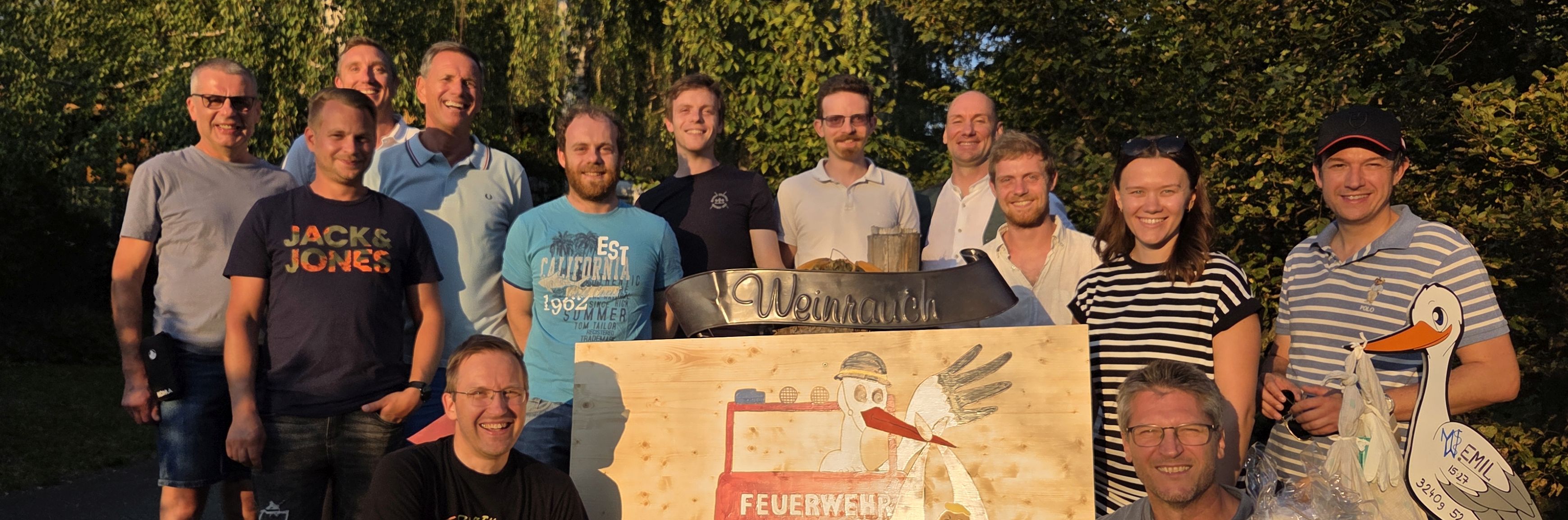 Storch aufstellen FA Maximilian Weinrauch