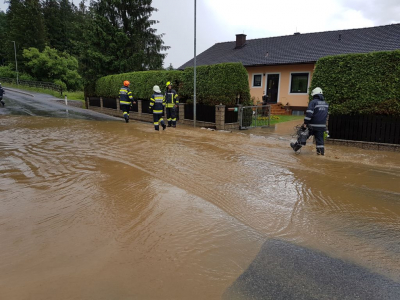 Überschwemmung Weinitzen 1.6.2018