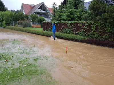 Überschwemmung Weinitzen 1.6.2018